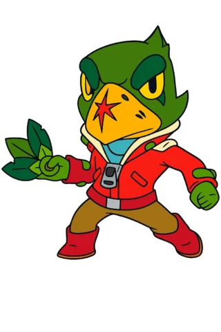 малюнок Кроу Браво Старс скачати та роздрукувати в форматі А4