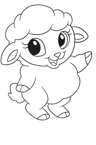 Розмальовка Чарівні тварини скачати та роздрукувати в форматі А4