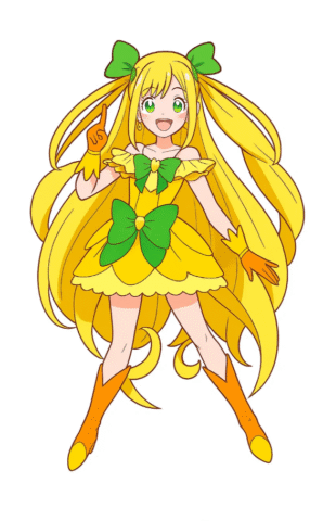 Малюнки для дівчат аніме дівчинка з бантами скачати та роздрукувати в форматі А4