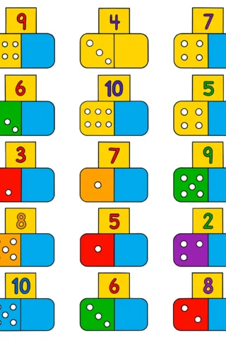 Розвиваючий малюнок додай крапку