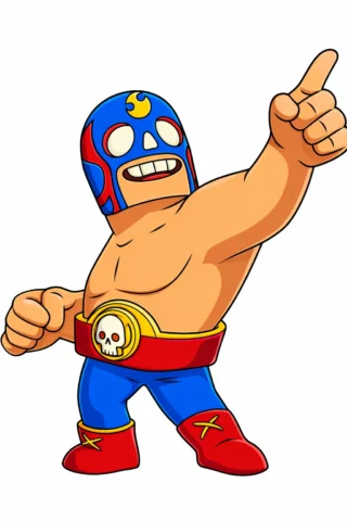 Розмальовки з персонажами із мультфільмів Ель Прімо скачати та роздрукувати в форматі А4