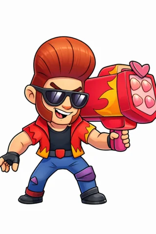 Розмальовки з персонажами із ігор Хот Род Брок скачати та роздрукувати в форматі А4