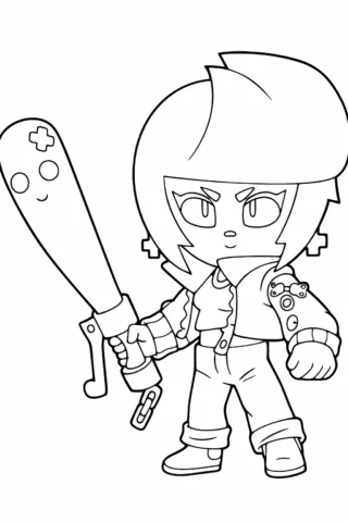 Розмальовки з персонажами із мультфільмів Бібі скачати та роздрукувати в форматі А4