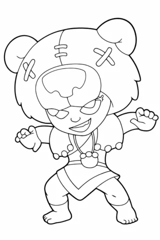 Розмальовки з персонажами із мультфільмів Ніта скачати та роздрукувати в форматі А4