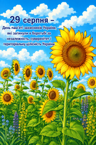 Вітання День памяті захисників України, які загинули в боротьбі за незалежність