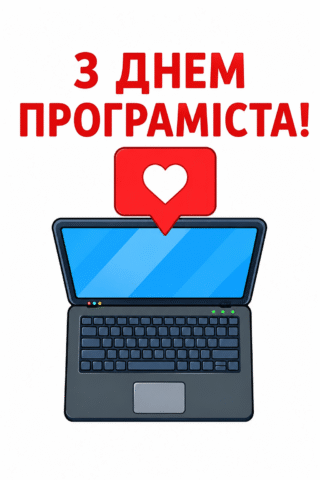 Вітання. З Днем Програміста, Всім програмістам вподобайка!