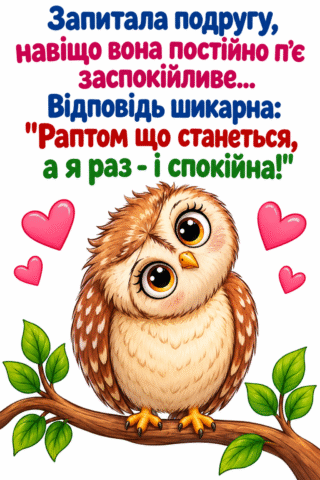 Гумор. Раптом щось трапиться