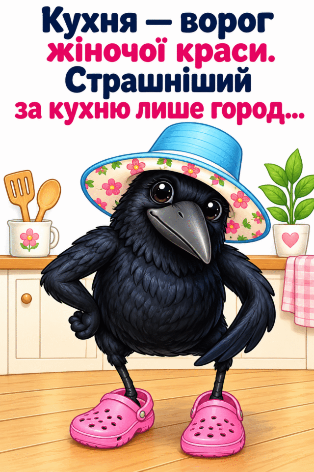 Листівка Кухня та город вороги краси