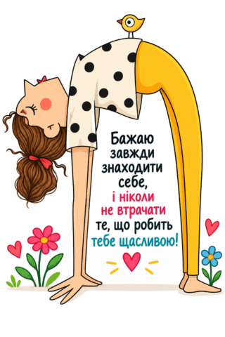Листівка Тобі потрібно лише знайти себе