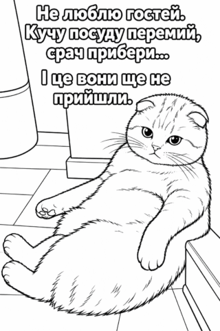 Розмальовка «Цьогорічні комарі-крокодили» скачати та роздрукувати в форматі А4