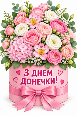 Привітання. День доньки, вітання