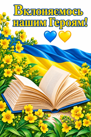 Вітання. Ухиляємось нашим Героям