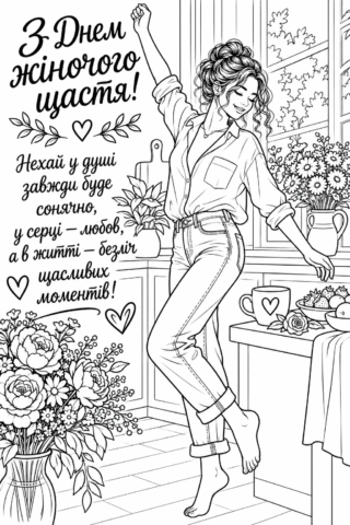 Ніжне привітання з Днем жіночого щастя