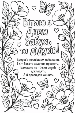 З Днем бабусь та дідусів, здоровя
