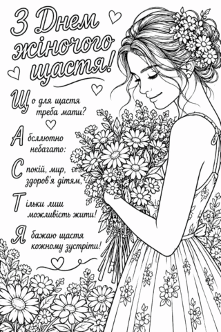 з Днем жіночого щастя — теплі привітання